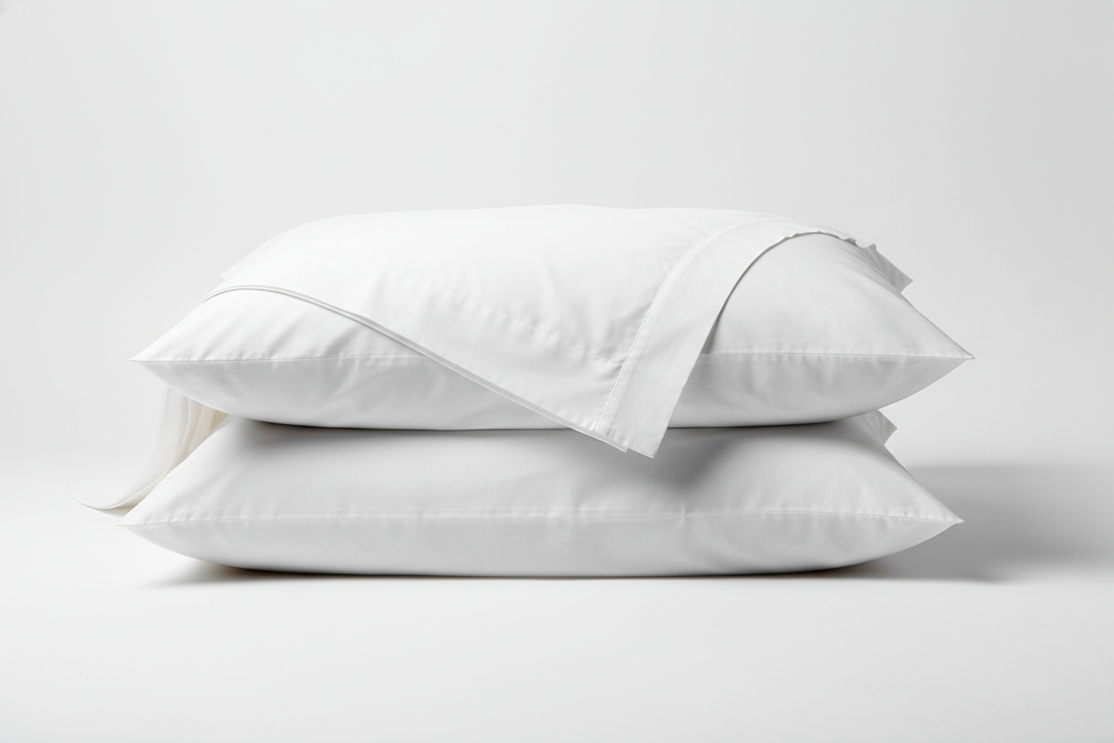 Fundas de Almohada 100% Algodón Egipcio (Set de 2)