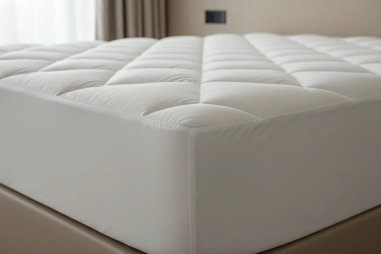 Protector de Colchón Microfibra Acolchada Impermeable